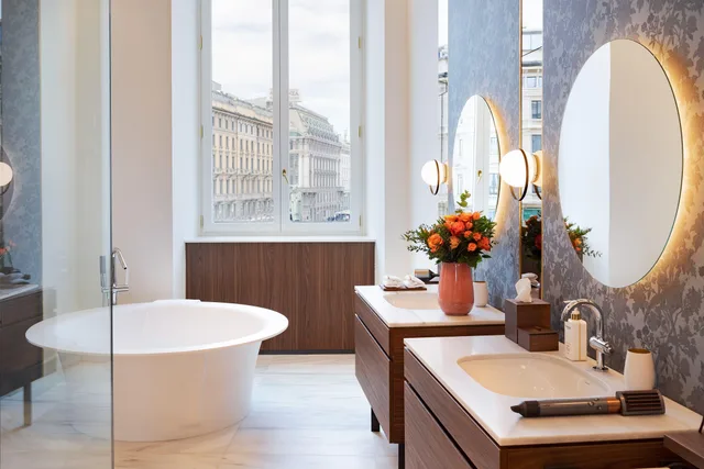 جناح رئاسي بسرير مزدوج، Palazzo Cordusio Gran Melia 3/4