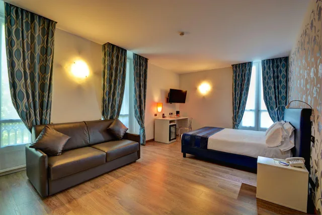 غرفة بسريرين، Best Western Hotel Genio 1/1