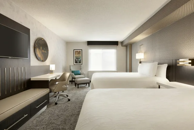 غرفة بسريرين كوين بإطلالة على المدينة، Hilton Garden Inn Washington Dc Downtown 1/4