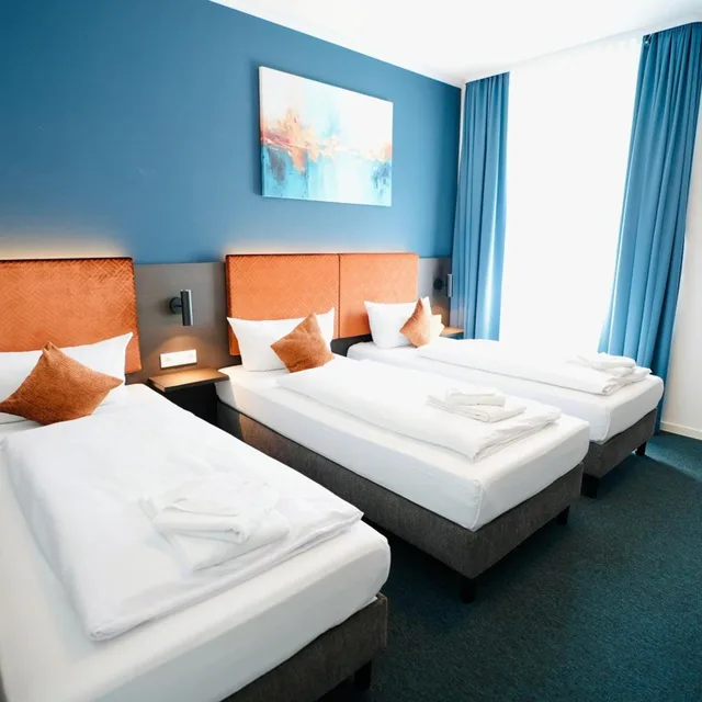 غرفة ثلاثية بسرير فردي، Comfort Hotel Wiesbaden Ost 1/10