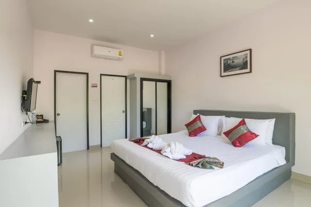 غرفة ديلوكس بسرير مزدوج بشرفة، Krabi Inn Resort 1/2