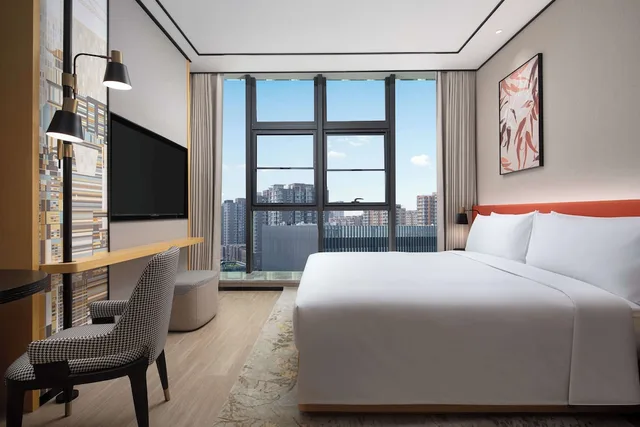 غرفة سوبيريور بسرير كينج، Hilton Garden Inn Beijing Huaxiang Tiantan Hospital 2/2
