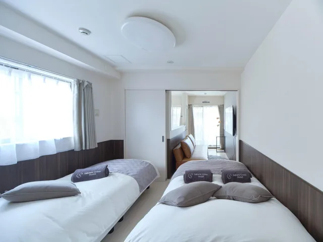 غرفة بغرفتي نوم، Sakura Cross Hotel Iriya 1/1