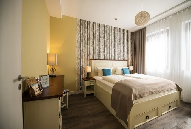 شقة بسريرين كينج بغرفتي نوم مع أريكة، Apartment Central Leipzig 3/8