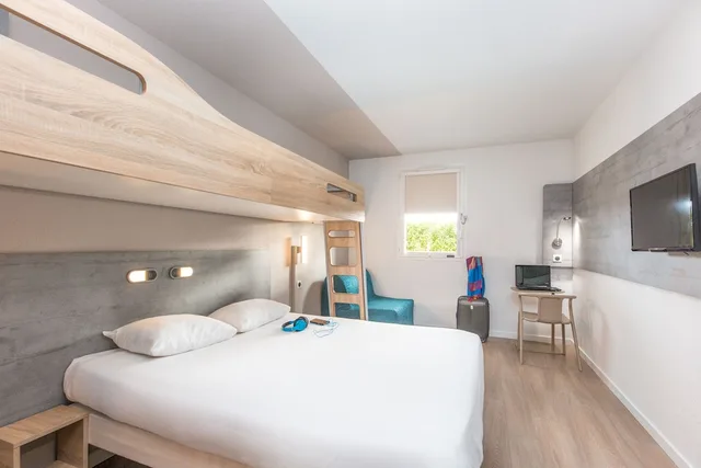غرفة ثلاثية بثلاثة أسرّة، Ibis Budget Marmande 4/10
