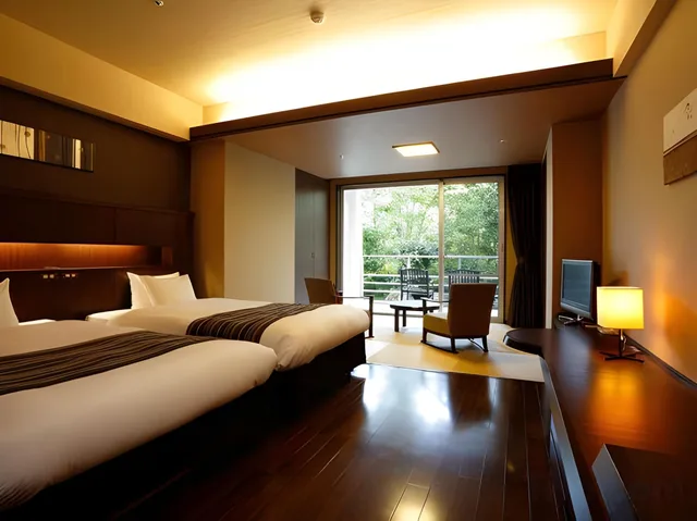 غرفة يابانية غربية، HOTEL WELLSEASON HAMANAKO 1/2