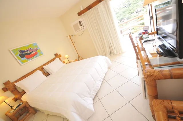 غرفة قياسية بسرير مزدوج بإطلالة على الحديقة بشرفة، Rio Búzios Beach Hotel 1/8