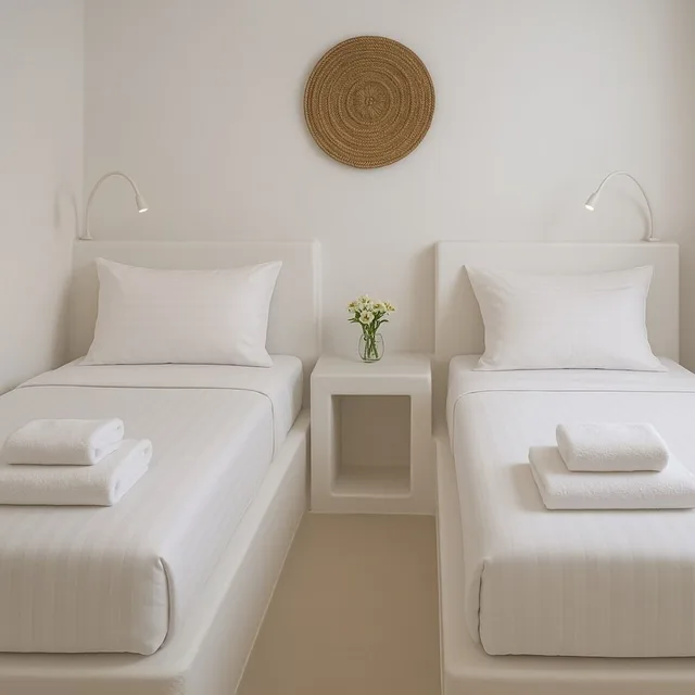 غرفة بسريرين منفصلين، Virginia Studios & Apartments 5/10