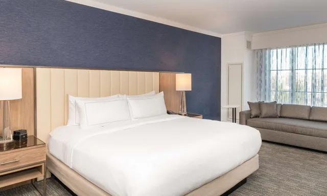 غرفة تنفيذية بسرير كينج لذوي الإعاقة، Hilton Columbus Polaris 2/3