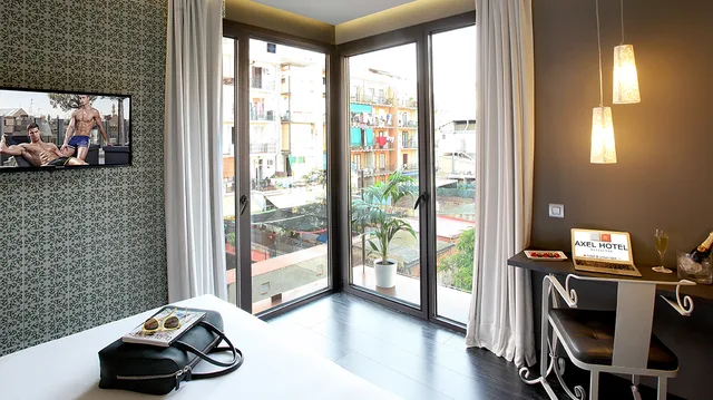 غرفة بريميوم بسرير مزدوج، TWO Hotel Barcelona by Axel - Adults Only 4/5