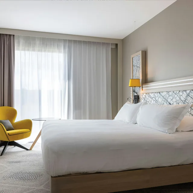 غرفة بسرير كوين، Hilton Garden Inn Tours France 2/3