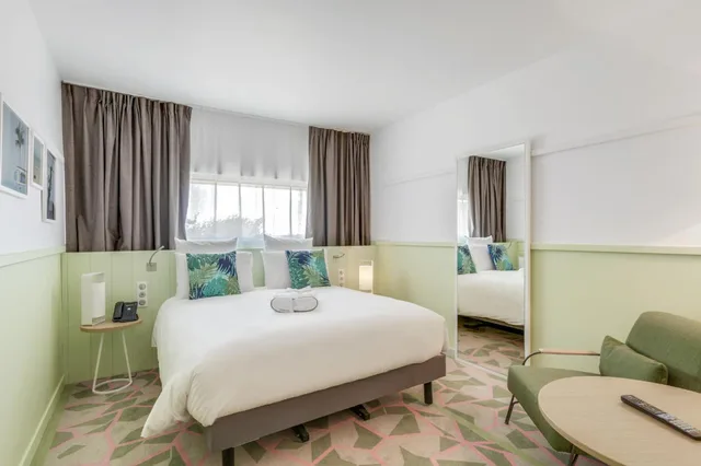 غرفة بريفيليج بسرير كوين، Mercure Paris Orly Tech Airport 6/9