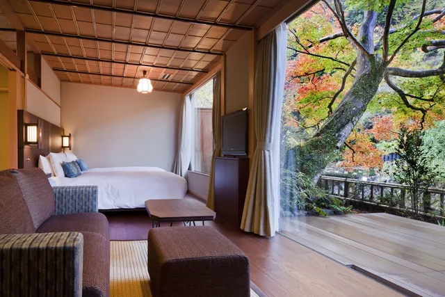 Japanese Western, Twin Beds, 4 Futon Beds, Riverside, Tofuya Resort&Spa-Izu 1/2