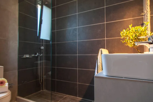غرفة قياسية بسرير مزدوج بإطلالة على الحديقة بشرفة، Armonia Hotel 3/4