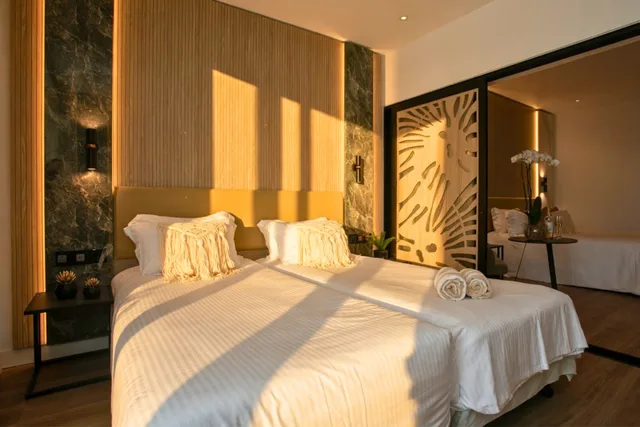 غرفة سوبيريور عائلية بإطلالة على البحر، Cavo Maris Beach Hotel 3/8