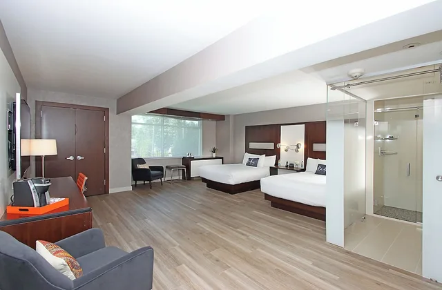غرفة تنفيذية بسريرين مزدوجين، J House Greenwich 3/7