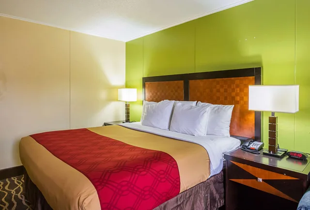 غرفة بسرير مزدوج، Econo Lodge Garden City - Savannah 4/5