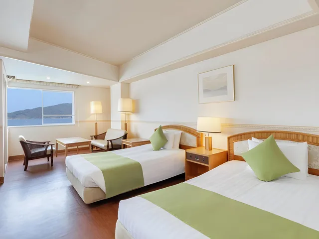 Semi Room, Deluxe, 2 Semi Double Beds, Ocean View, Izumigo Toba Dog Paradise Hotel 1/1