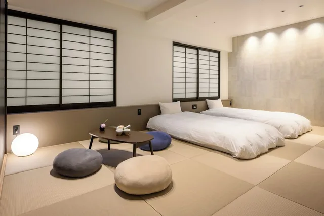 Superior, Quadruple, Twin Beds, 2 Futon Beds, East Wing, Miyajima Coral 3/6