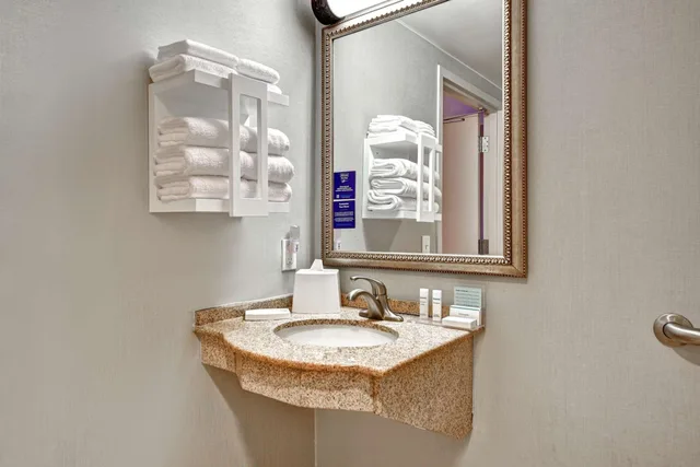 استوديو بسرير كينج مع أريكة لذوي الإعاقة، Hampton Inn & Suites Alexandria Old Town Area South 7/7