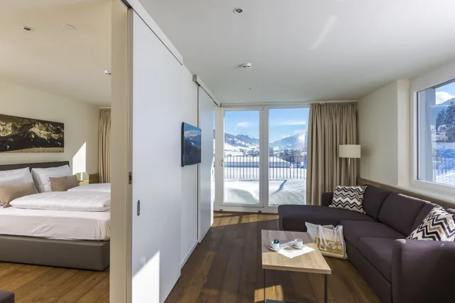 جناح جونيور تنفيذي بسرير كوين بشرفة، Lti Alpenhotel Kaiserfels 4/6