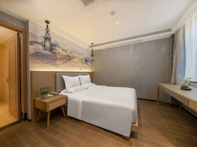 جناح استوديو تنفيذي بسرير كينج، Cheermay Hotel Guangzhou Panyu Shiqiao Aoyuan Plaza 2/5