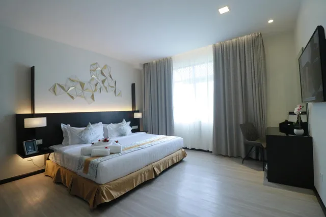 غرفة ديلوكس بسرير مزدوج، Amamas Boutique Hotel Kuching 5/10