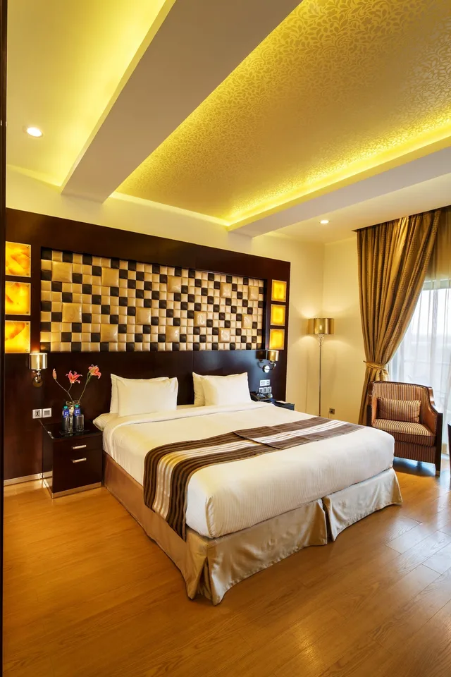 جناح تنفيذي بسريرين كينج، Clarks Exotica Convention Resort Spa 4/9