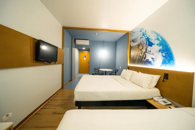 غرفة عائلية، Hotel Euro Suite Curitiba Batel By Nacional Inn 2/7