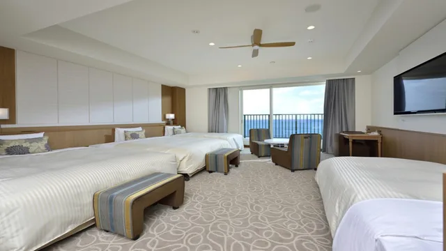 Sunset, Premium, Junior Suite, Twin Beds, Annex، Vessel Hotel Campana Okinawa 2/2