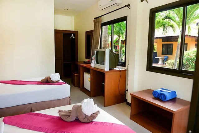 غرفة سوبيريور بسرير مزدوج أو سريرين منفصلين بإطلالة على الحديقة، Samui Mermaid Resort 1/10