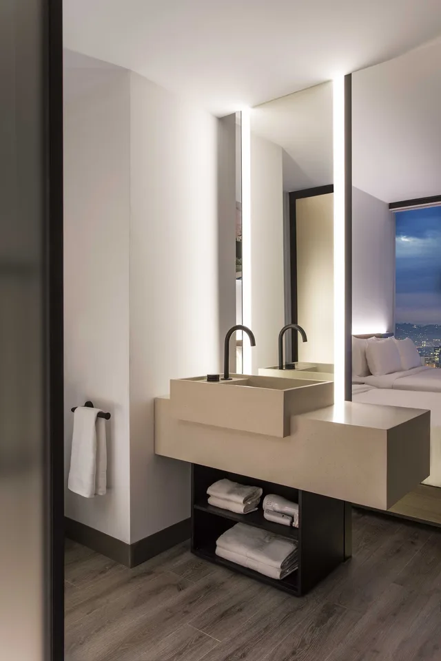 جناح استوديو بسرير كينج بإطلالة على المدينة لذوي الإعاقة، AC Hotel Downtown Los Angeles 3/3