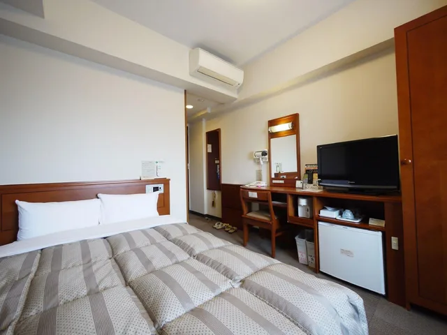 غرفة بسرير نصف مزدوج، Hotel Route-Inn Tosu Ekimae 10/10