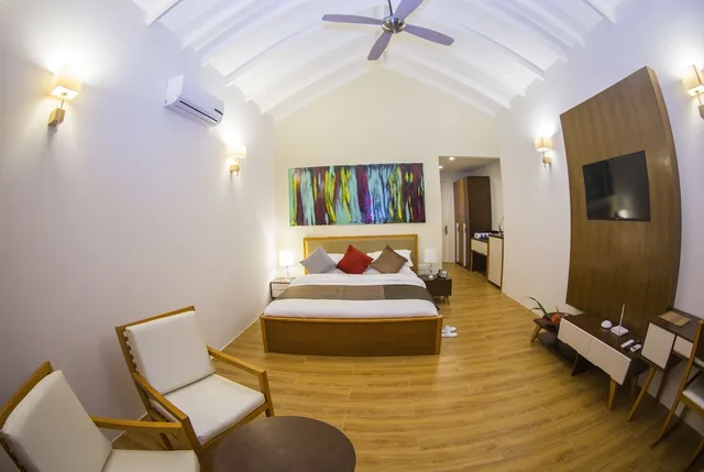 Deluxe, King Bed, Beach Front, Sea View، Hondaafushi Island Resort 8/10