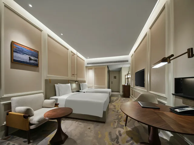غرفة ديلوكس بسريرين منفصلين، Hollick Hotel Wen'an, Tapestry Collection by Hilton 4/5