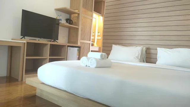بنغل ديلوكس بإطلالة على الحديقة، Vimarn Samed Resort 1/10