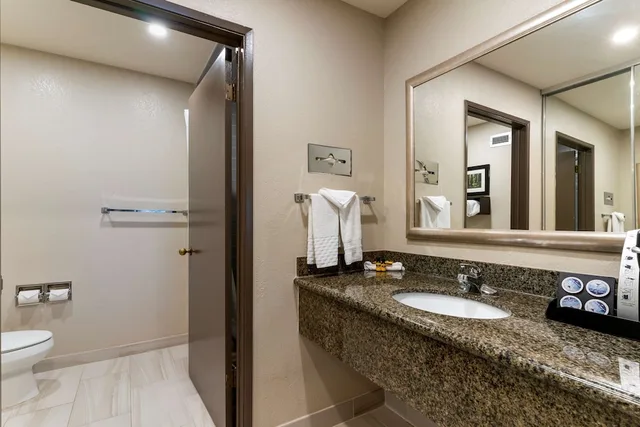 غرفة قياسية بسريرين مزدوجين لذوي الإعاقة، Best Western Plus Forest Park Inn 7/8
