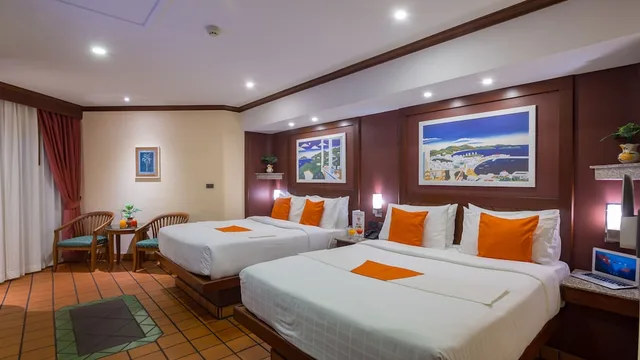 غرفة ديلوكس بسرير كوين وسرير فردي، Pacific Club Resort 5/10