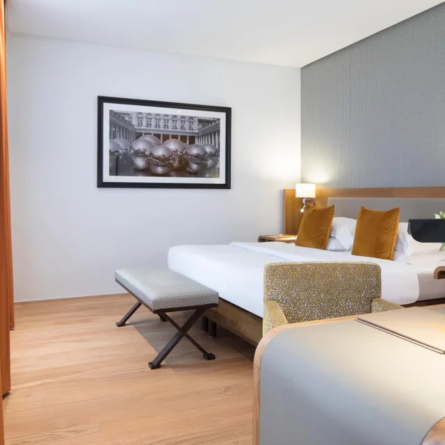 غرفة ديلوكس بسرير كينج، Hotel Le Six 3/7