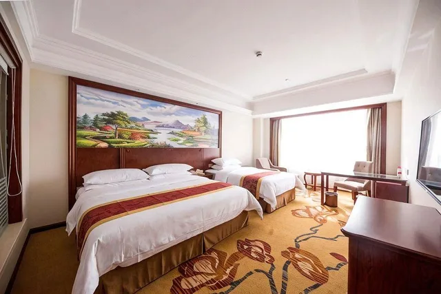 غرفة سوبيريور بسريرين منفصلين، Vienna International Hotel (Shanghai Hongqiao National Exhibition and Convention Center) 1/1