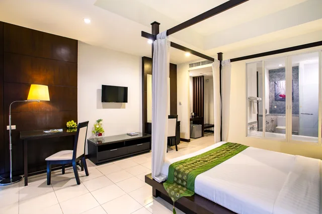 suite, pool access، The Palmery Resort 3/4