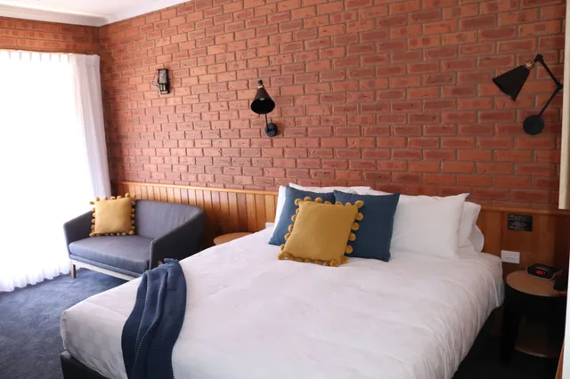 غرفة تنفيذية بسرير كينج، Golden River Motor Inn 5/10