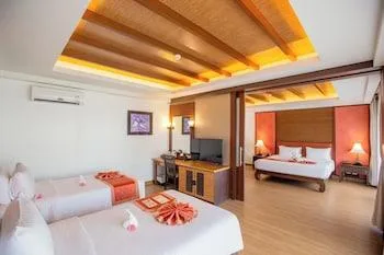 غرفة عائلية بسرير مزدوج بغرفتي نوم، Nipa Resort 1/1