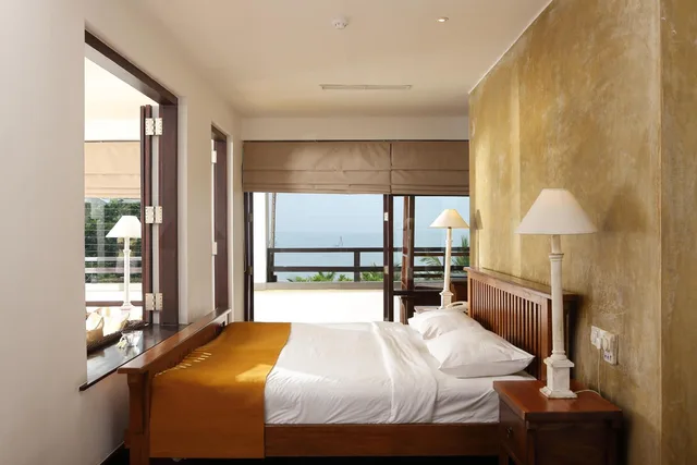 جناح بسرير كوين بإطلالة على البحر، Jetwing Beach 2/8