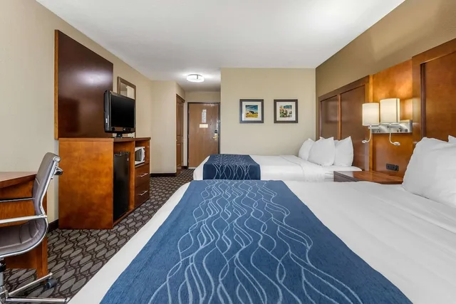 غرفة بسريرين كوين، Comfort Inn Story City 4/5