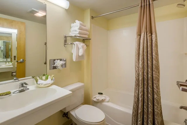 غرفة بريميير بسرير كينج لذوي الإعاقة، The Carriage House Inn Newport 4/5