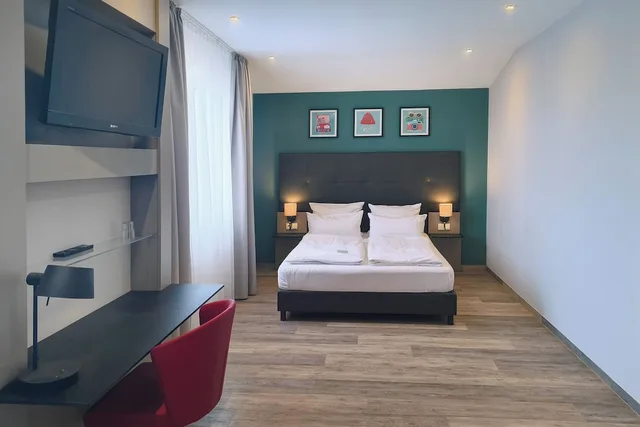 غرفة بريميوم بسريرين كوين مع أريكة، Select Hotel A1 Bremen 2/7