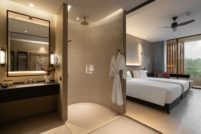 غرفة ديلوكس بسرير مزدوج، Pullman Khao Lak Resort 7/7