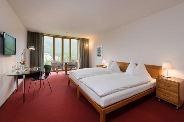 Comfort, Single Bed, South View، Hotel Saratz 1/10