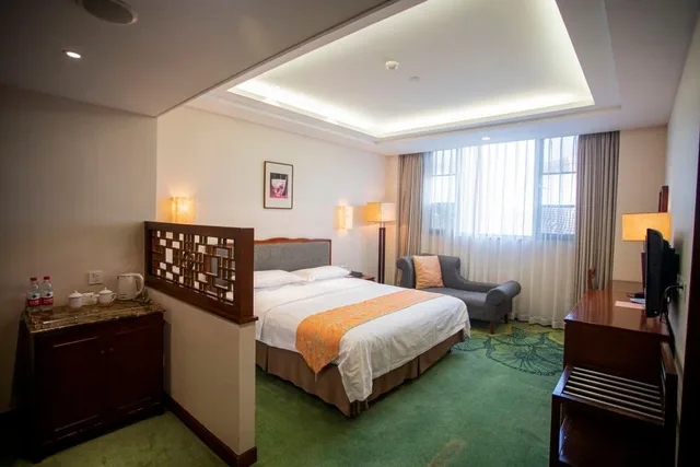 غرفة سوبيريور تنفيذية بسرير مزدوج، Jade Garden Hotel Beijing 4/7
